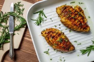 pierś kurczaka z ziołami