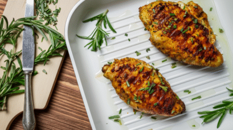 pierś kurczaka z ziołami