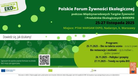 Polskie Forum Żywności Ekologicznej Ptak Warsaw EXPO 2025