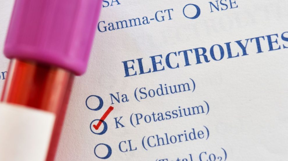 co powoduje nadmiar potasu