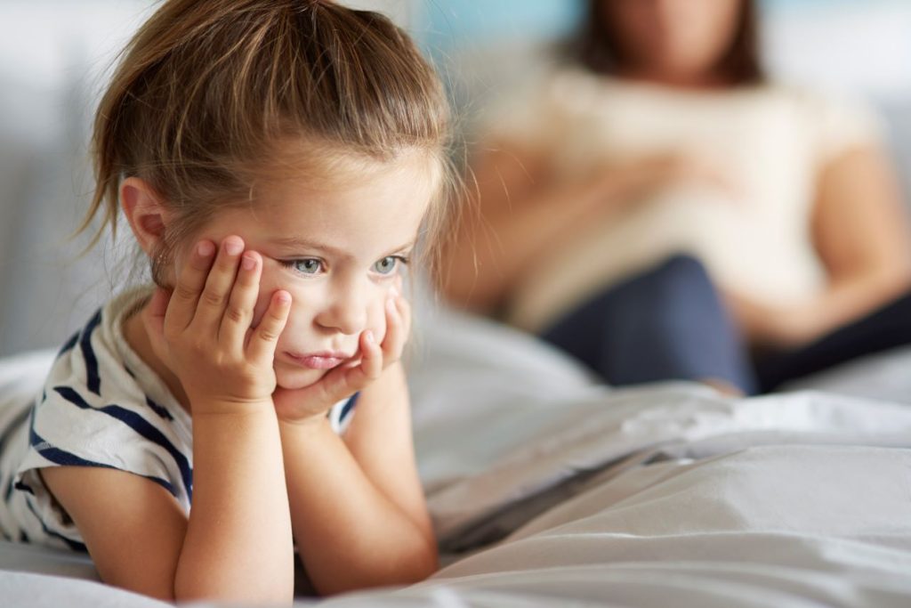 Girl satisfied with her new sibling 1024x683
