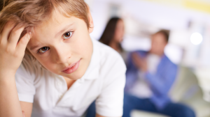 Pensive boy with white t shirt 300x168