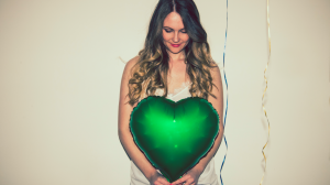 Young woman celebrating love 300x168